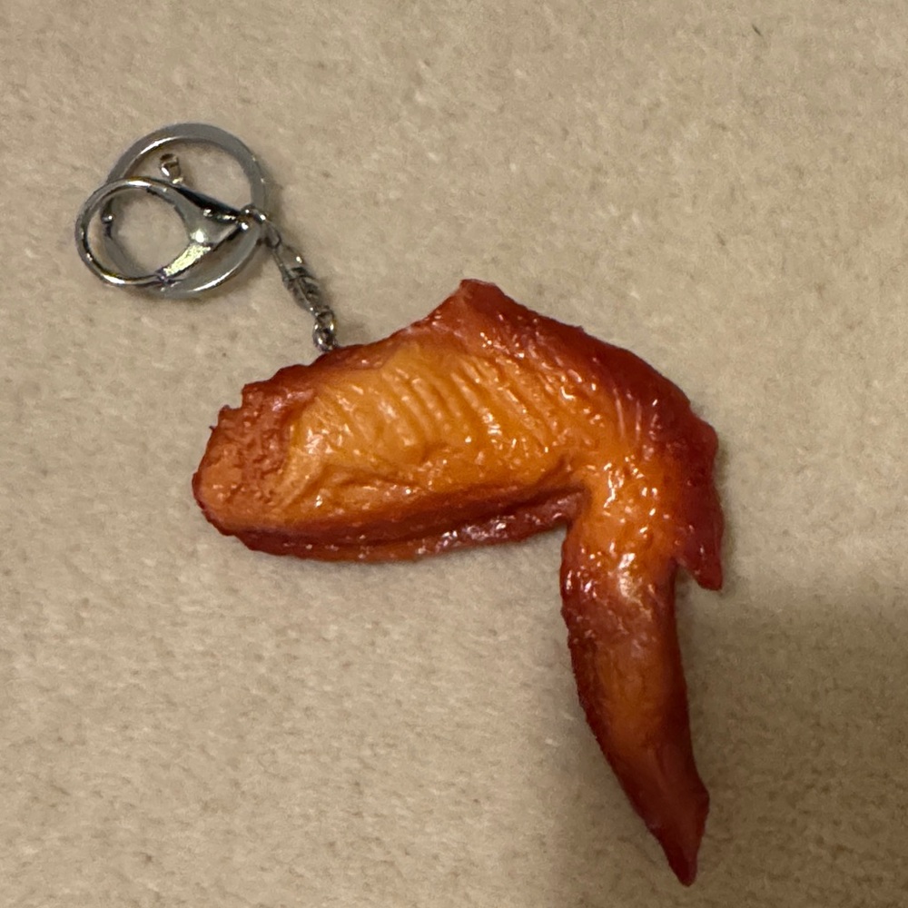 Chicken wing Keychain
